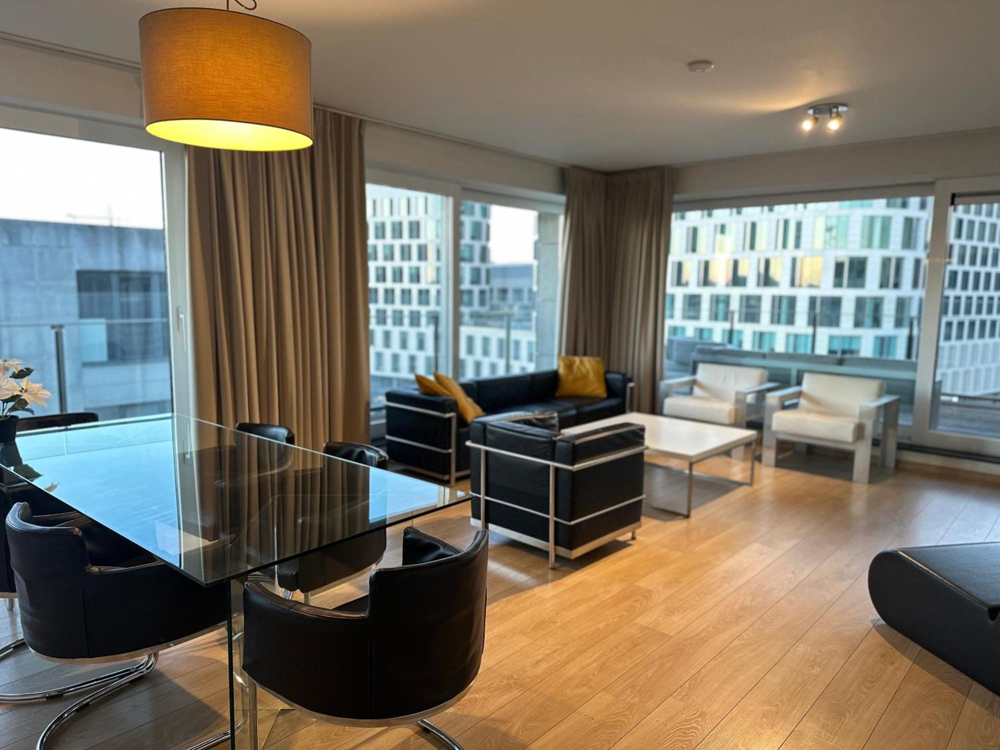 Apartment With Balcony In Brussels Center المظهر الخارجي الصورة