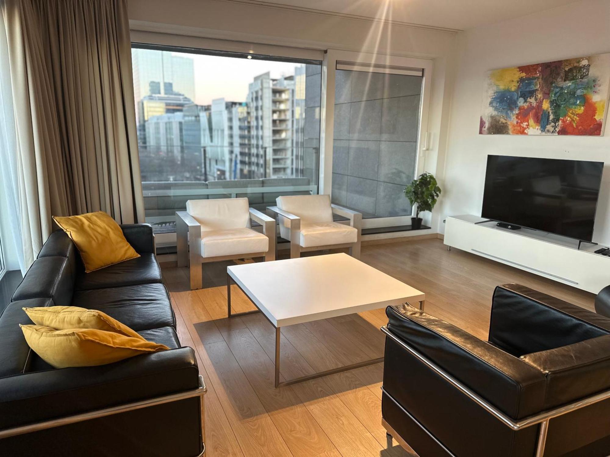 Apartment With Balcony In Brussels Center المظهر الخارجي الصورة