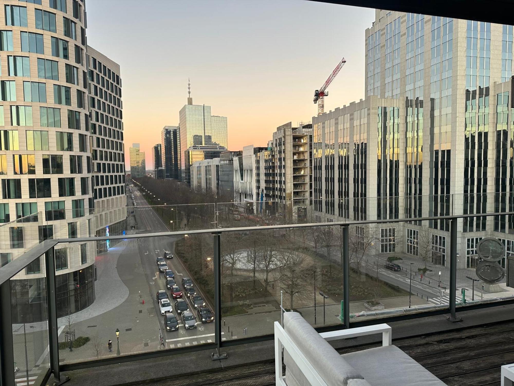 Apartment With Balcony In Brussels Center المظهر الخارجي الصورة