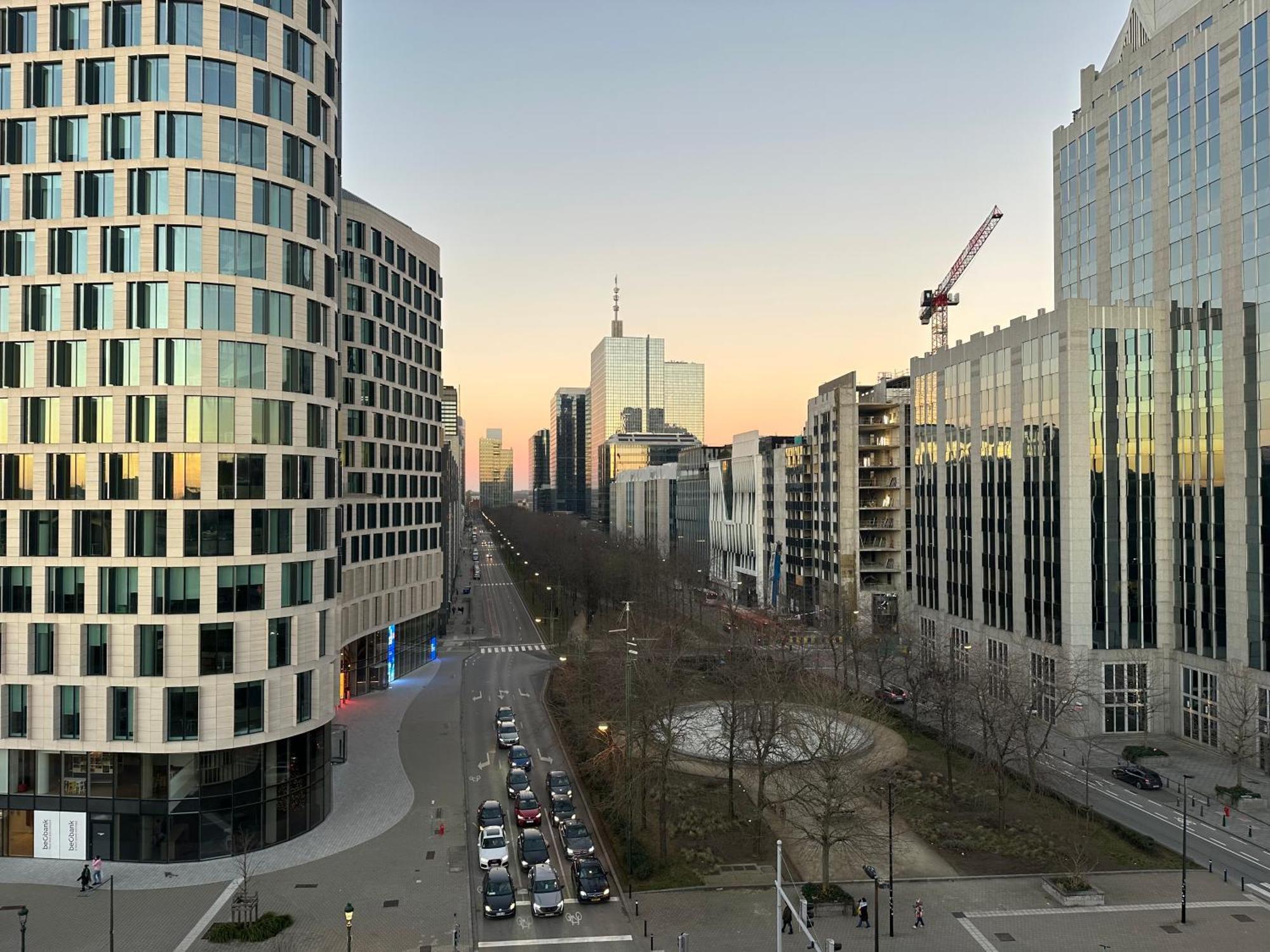 Apartment With Balcony In Brussels Center المظهر الخارجي الصورة